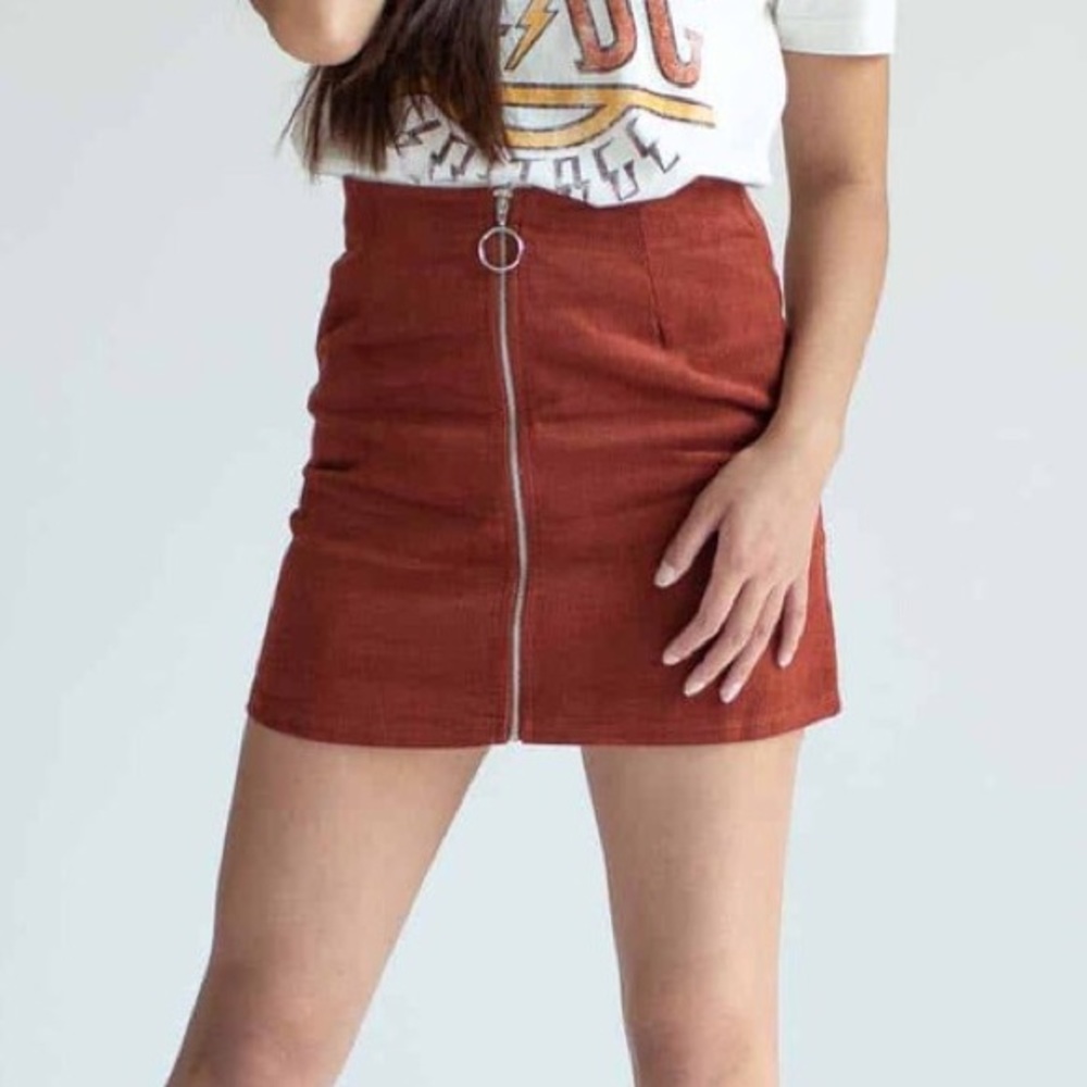 Corduroy skirt
